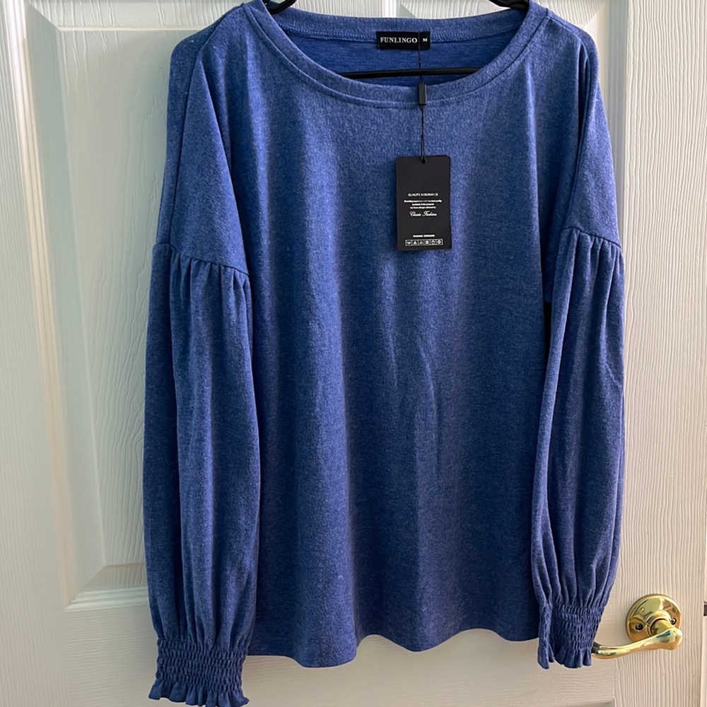 Blue sweater